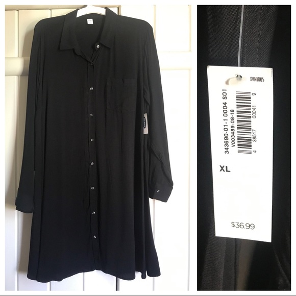 Old Navy Dresses & Skirts - Old Navy shirt dress XL NWT 🍂